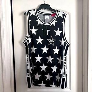 Dolce & Gabbana millennials mens shirt DG King sleeveless.